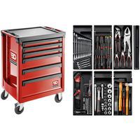 Gereedschapswagen Roll, 6 laden met gereedschapsinzet V5 - Facom