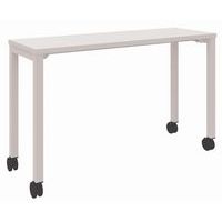 Vergadertafel Arial 120x40 cm met verrijdbaar bridge poten - Eol