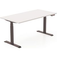 Bureau elektrisch met melamine blad 160 cm Axel 2 - EoL