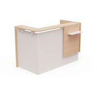 Hoekbalie rechts vrijstaand B 160 x D 80 cm Greta - Eol