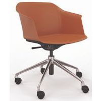 Bureaustoel Scott 5-armig recycled polypropyleen op wielen - Eol