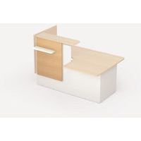 Frontpaneel ontvangstbalie wit Greta - Eol