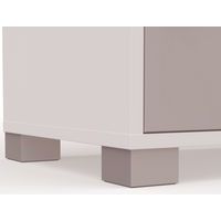 Poten vierkant alu ABS H 50 mm Camille - Eol