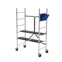 Mobiele aluminium steiger met dubbele vloer SYNCHRO - Artub