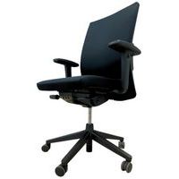 Bureaustoel gereviseerd Haworth - zwart