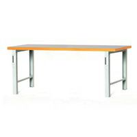 Werkbank Cubio Combi - Breedte 200 cm - Polyrey