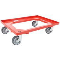 Dolly rood 600x400 mm - draagkracht 250 kg