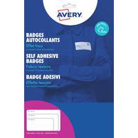 Zelfklevende badge van textiel