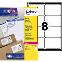 Verzendetiket, Ultragrip - Voor laserprinter