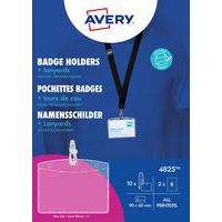 Badgehouder met keycords - Avery