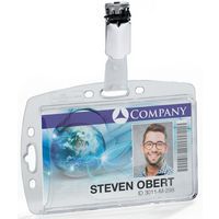 Badgehouder voor veiligheidspas + unieke clip - Durable
