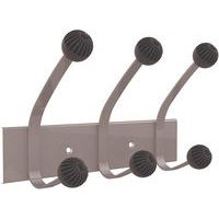 Kapstok staand Unilux Cypres 8 haken metallic grijs