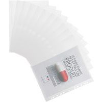 Enveloptas A4: drukknoop en perforatierand