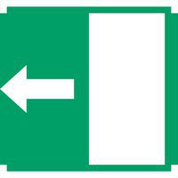 Pictogram Deur schuift naar links