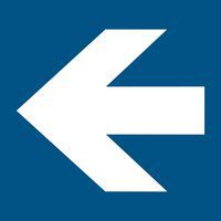 Pictogram Pijl naar links