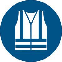 Pictogram Veiligheidshesje verplicht