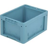 Bak voor kleine onderdelen - KLT met dubbele bodem - turkoois - Bito