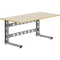 Bureau Bito-Tec LxB 1306x620 mm - enkelzijdig gebruik - Bito