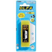 Etui met 5 mesjes SKB-2/5B - Model SK-4 - 17,5 mm - Olfa