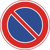 Verbodsbord - E1 - Verboden te parkeren