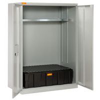 Vatenkast 14/20 met opvangbak en rooster PE - Cemo-