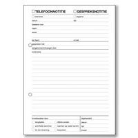 Telefoon-gespreknotitieblok Sigel Expres A5