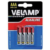 Alkalinebatterij, Type batterij: AAA/LR03, Technologie: Alkaline, Spanning: 1.5 V