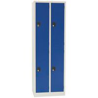 Meervaks garderobekast met hanggedeelte Modulo, Type garderobekast: Met garderobe, Materiaal: Staal