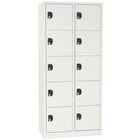 Lockerkast met vakken Modulo, Type garderobekast: Met vakken, Materiaal: Staal
