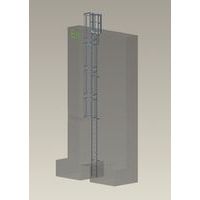 Complete kooiladderset - Hoogte 8 m