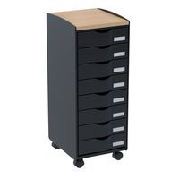 Ladentrolley - 8 laden - Paperflow