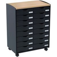 Ladentrolley - 16 laden - Paperflow