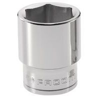 Dopsleutel 1/2 6-kant, inch-maten