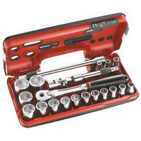 Koffer 1/2” Detection Box metrisch - zeskant - Facom