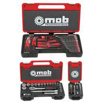 Gereedschapskist voor ratels + doppen - 68-delig