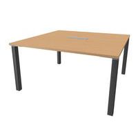 4 poten, beuken/antraciet