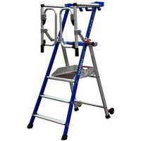 Verrijdbaar platform met vaste hoogte Ultiem - 3 tot 7 treden - Duarib