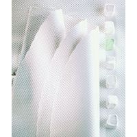 Tafelkleed papier damast wit op rol van 100 meter_Matfer