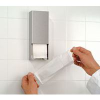 Dispenser grijs rvs hygienemasker_Matfer