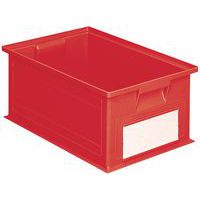 Stapelbare bak - rood - lengte 200 tot 630 mm - 3,6 tot 85 l