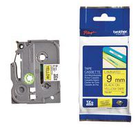 Labelcassettes voor labelprinters Brother - Breedte 9 mm
