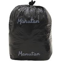 Afvalzak zwart - Gangbaar of zwaar afval - 30 - 50 L - Manutan