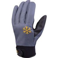 Handschoen Rug polyester met Polyurethaan Gecoat Grijs/Zwart