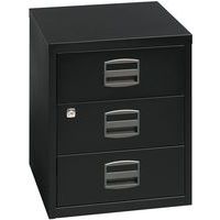 Metalen verrijdbaar ladeblok Eco - 3 laden