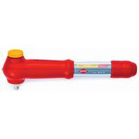 Draaimomentsleutel met buitenvierkant omschakelbaar 3/8''- Knipex