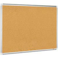 Mededelingenpaneel van kurk, Hoogte: 90 cm, Kleur: Bruin, Breedte: 180 cm, Bord kleur: Bruin