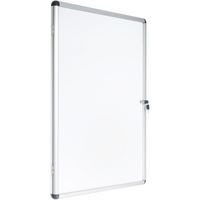 Binnenvitrine Manutan Expert 1 deur, Aantal vellen A4: 12, Bodem materiaal: Staal, Hoogte: 981 mm