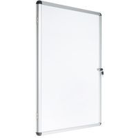 Binnenvitrine Manutan Expert 1 deur, Aantal vellen A4: 16, Bodem materiaal: Staal, Hoogte: 1288 mm