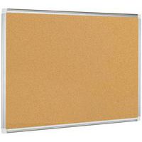 Mededelingenpaneel van kurk, Hoogte: 45 cm, Kleur: Bruin, Breedte: 60 cm, Bord kleur: Bruin