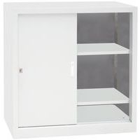 Lage schuifdeurkasten CH, Max. belasting: 250 kg, Materiaal: Staal, Totale hoogte: 1000 mm